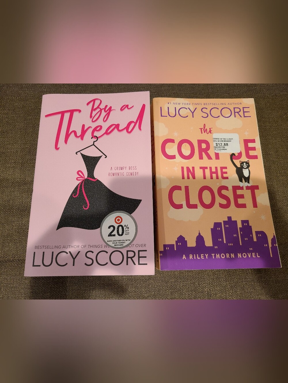 By a Thread & The Corpse in the Closet Romance Book Bundle - Booktok - Romance